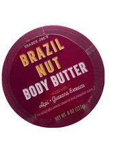 Trader Joe’s Brazil Nut Body Butter Shea 8oz Moisturizing Cream