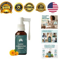 VelvaFlow Lung Cleansing Spray 50ml 1 Pack Lung Support Cleanse Spray