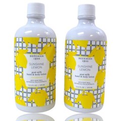 (2-Pack) Beekman 1802 Goat Milk Hand & Body Lotion « Sunshine Lemon » 12.5 oz -New