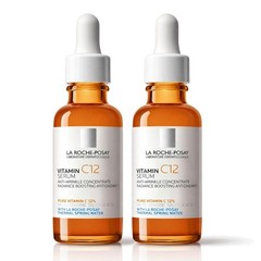 La Roche Posay Pure Vitamin C12 Serum 30ml Hyaluronic & Salicylic Acid Pack of 2