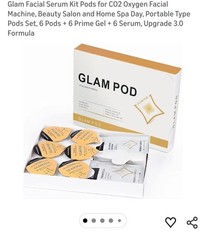FACE Oxygen Facial Pods Capsules Anti Wrinkle, Anti Aging, Skin Rejuvenation