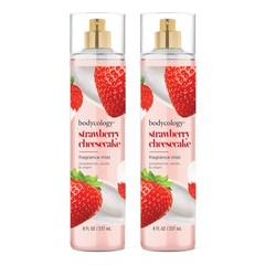 Body Mist Fragrance Strawberry Cheesecake 16 fl oz Pack of 2 Bodycology