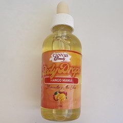 Canvas Beauty Body Drops Mango Hydrating Body Oil Moisturizer w/ Vitamin E, 4 oz