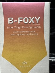 Maelys B-Foxy Inner Thigh firming cream 3.38oz NEW (In BOX)