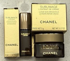 CHANEL Sublimage L&rsquo;Extrait Intensive Repair Oil Concentrate 3ml/0.1oz & Cream 5g