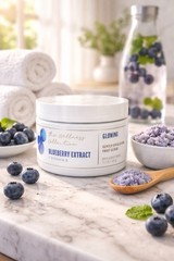 BATH & BODY WORKS BLUEBERRY EXTRACT GENTLY EXFOLIATING FRUIT SCRUB 11.5 OZ