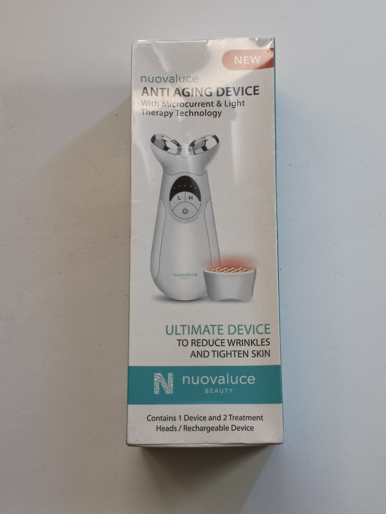 NEW/SEALED! Nuovaluce Anti-Aging Microcurrent & Red Light Therapy Device