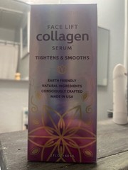 ROOTS + NATURE Face Lift Collagen Serum Tightens & Smooths Firming 2 fl oz
