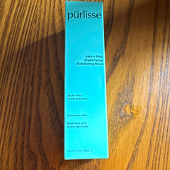 Purlisse AHA + PHA Flash Facial Exfoliating Mask w/ Kiwi Enzymes 1.7 oz