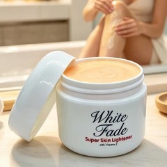 White Fade Super Skin Lightener Cream, Para Piel Triguena o Morena 2oz.