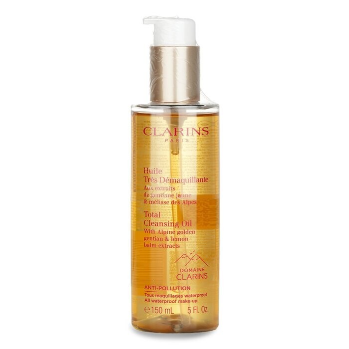 Clarins – Total Cleansing Oil with Alpine Golden Gentian & Lemon Balm Extracts (