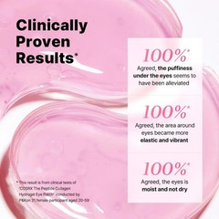 The Peptide Collagen Hydrogel Eye Patch (60 patches) | DEPUFFS UNDER-EYE BAGS IN