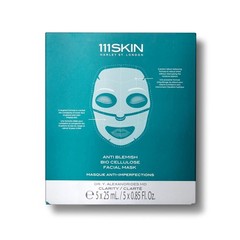 111skin Anti Blemish Bio Cellulose Facial Treatment Mask (5 Count) – new In…