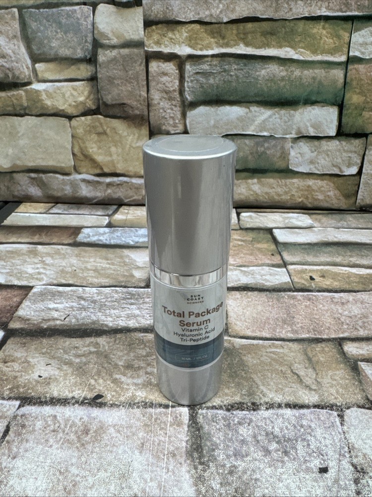 Sun Coast Sciences TOTAL PACKAGE SERUM 1oz All-In-One Vitamin C Hyaluronic Acid