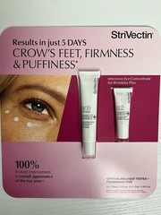 StriVectin Intensive Eye Concentrate for Wrinkles Plus Crows Feet 1 Oz & .25 Oz