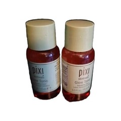 2X Pixi Glow Tonic Exfoliating Toner ~ Travel Size 0.5 oz, 15 ml