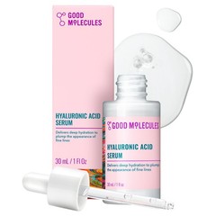 Good Molecules Hyaluronic Acid Serum – 1% 1 Fl Oz (Pack of 1)