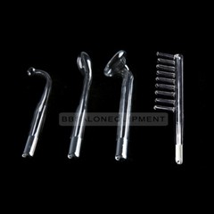 4 PCS Violet High Frequency Electrode Replacement Wands For High Freqeuncy Unit