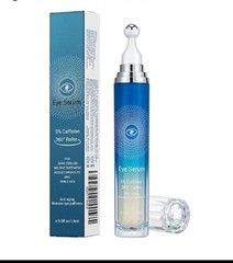 5% Caffeine Eye Serum, Anti-Aging under Eye Roller Cream Sealed