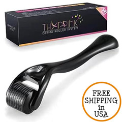 Derma Roller for Hair & Beard Growth Microneedling for Face Body Scalp Men Women
