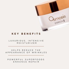 Osmosis Enrich Restorative Night Crème 03ml 1oz NEW FAST SHIP