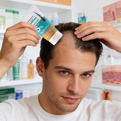 2 pcs Kormesic 5% Hair Growth Scalp Massage Cream Professional Hair Care100g