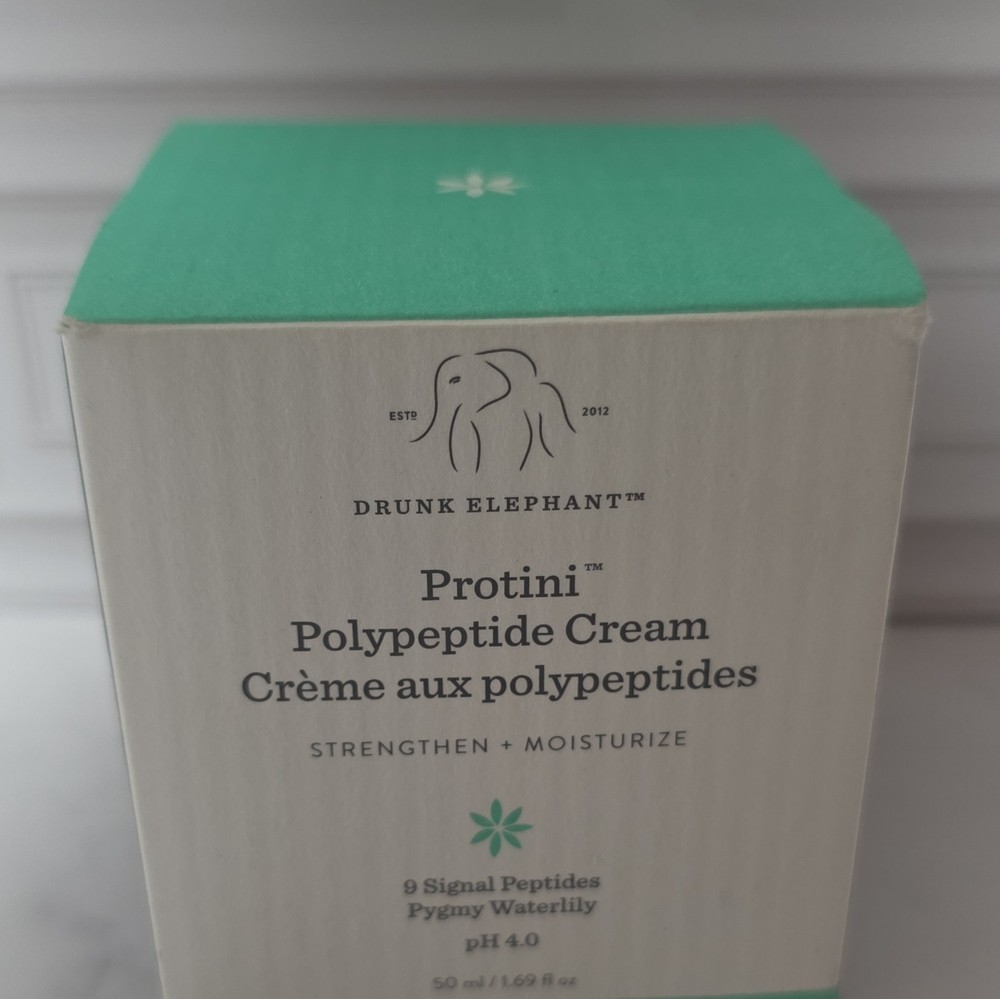 Drunk Elephant Protini Polypeptide Face Cream Moisturizer 1.69 fl oz Strengthen