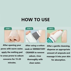 DERMATORY SALICINICT Pore Trouble Melting Pad 30EA + Trouble Cleaner K-Beauty