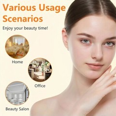 High Frequency Skin Therapy Wand 4PC Neon ARgon Facial Device Skin Care
