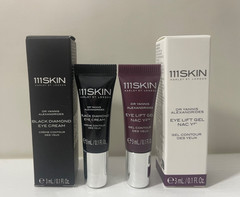 111SKIN Black Diamond Eye Cream & Eye Lift Gel Nac Y2 3ml EA = 6ml TOTAL NIB