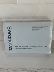 Seranova Microneedling Infusion Kit Anti-Aging 3 Month Supply Sealed 08/2028