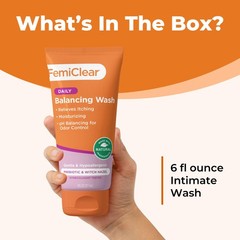 FemiClear Soothing Daily Feminine Wash – Care 6 Fl Oz (Pack of 1)