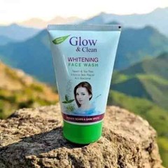 Glow & Clean Whitening Face Wash for Women & Men | Charcoal Deep Cleansing 100gm
