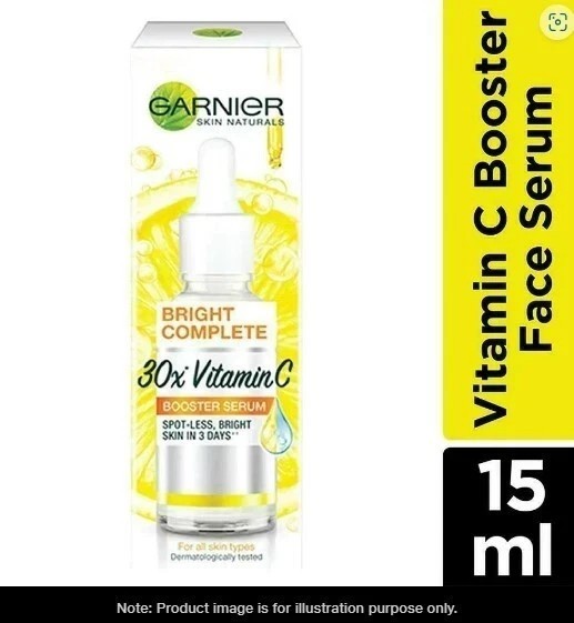 Garnier Bright Complete VITAMIN C Booster Face Serum, 15 ml A440