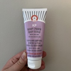 First Aid Beauty KP Bump Eraser Exfoliating Body Scrub, with 10% AHA