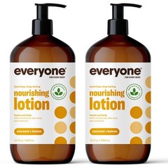 Nourishing Coconut and Lemon Hand and Body Lotion Pack of 2 32oz Bottles
