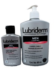 Lubriderm mens 3 in 1 lotion lotion for body face and after shave AZ seller