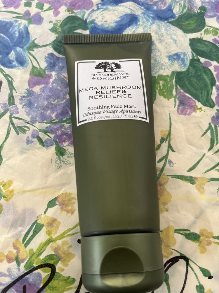 ORIGINS Mega-Mushroom Relief & Resilience Soothing Face Mask 2.5oz/75ml New