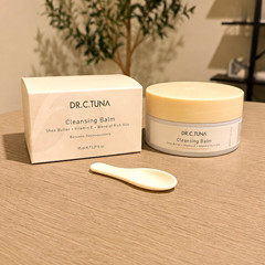 DR. C. TUNA Cleansing Balm for Face, Shea Butter & Vitamin E, 3.21 fl oz