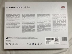 CurrentBody Skin LED RED Light Therapy Mask – Red & Infrared Light- Open Box