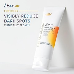Dove Body Cream Serum Niacinamide + Even Tone for Dark Spots and Uneven Tone wit