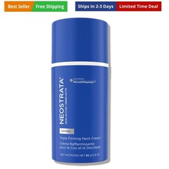Triple Firming Neck Cream, New & Improved Formula – with MicroDiPeptide229, N…