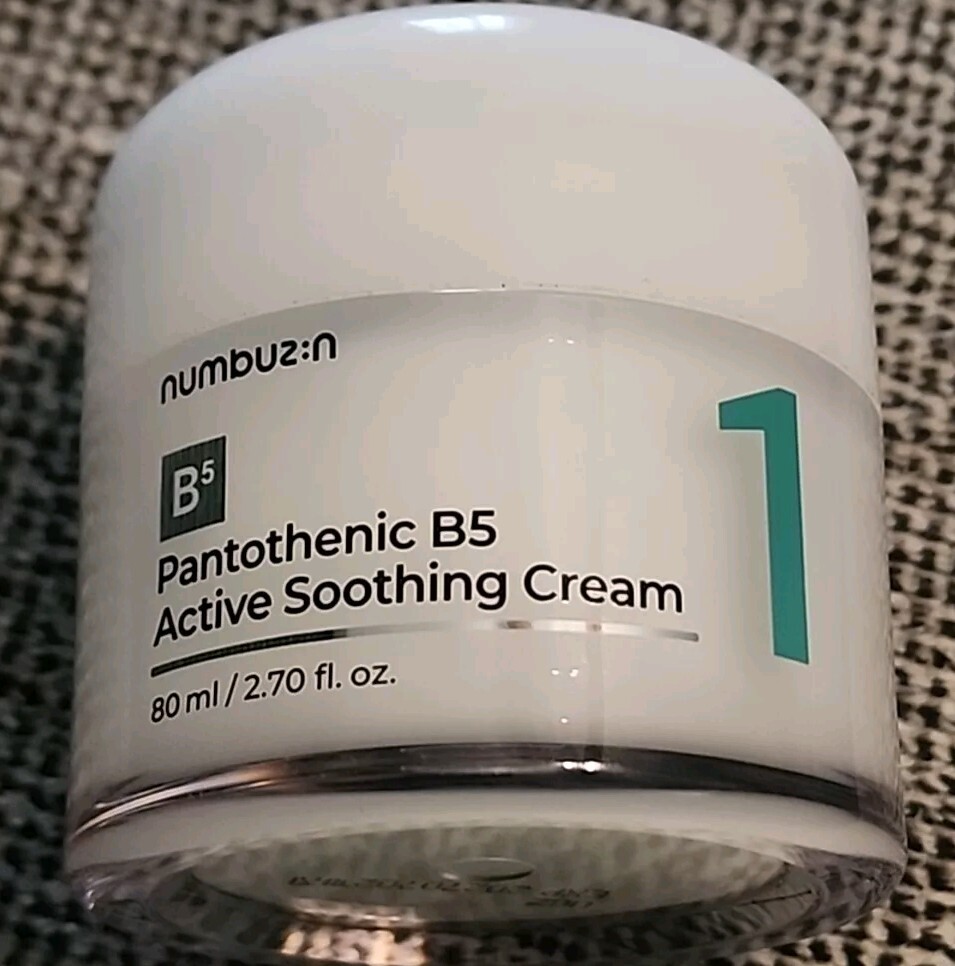 NUMBUZIN No.1 Pantothenic B5 Active Soothig Cream 80ml K-Beauty