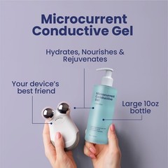 10oz Conductive Gel For Microcurrent Devices – Collagen Peptides & Hyaluronic Ac