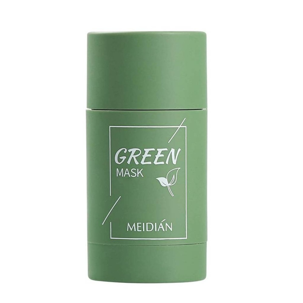 Green Tea Purifying Clay Mask Stick Facial Deep Cleansing Acne Remover