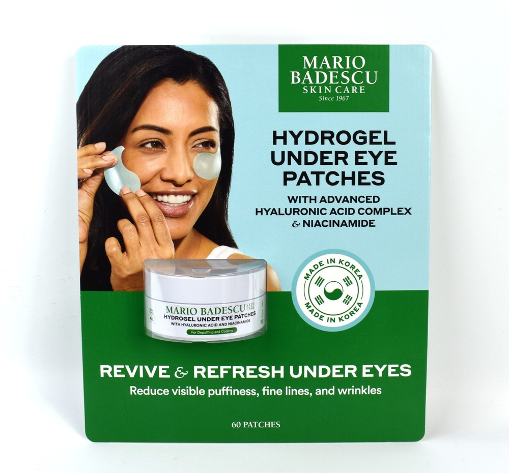 MARIO BADESCU Hydrogel Under Eye Patches For Puffy Eyes, Dark Circles (30 Pairs)