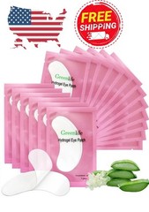 100 Pairs GreenLife Natural Hydrogel Eye Gel Pads – Collagen and Aloe Vera Patch