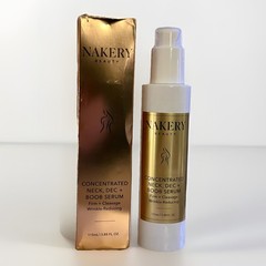 Nakery Beauty Wrinkle-Reducing Concentrated Neck, Dec+chest Serum 3.88 fl oz NEW