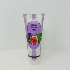 BATH & BODY WORKS BROWN SUGAR FIG BODY CREAM _8 OZ_ NEW