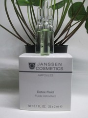 JANSSEN COSMETICS AMPOULES DETOX FLUID 25 X 2ML NEW
